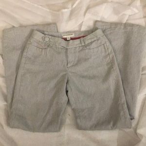 Banana Republic Pinstripe Wide Leg Size 2